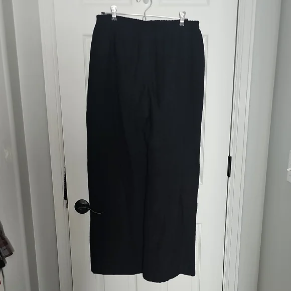 Abercrombie & Fitch Black Linen Pants - Picture 4 of 4